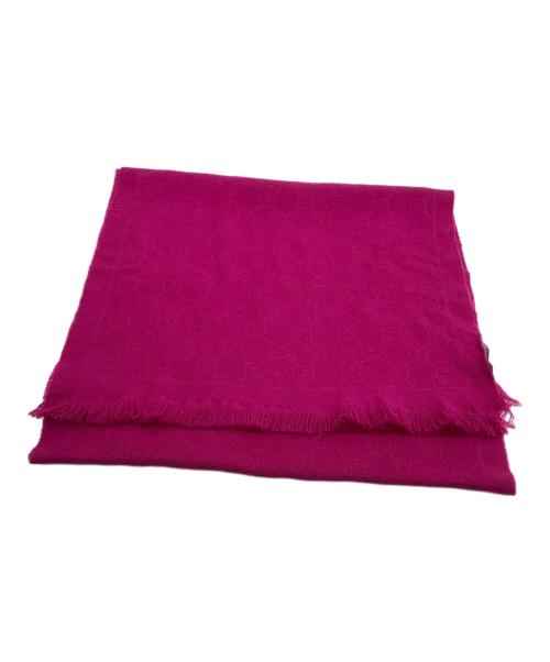 GUCCI（グッチ）GUCCI (グッチ) ストール GG パープルの古着・服飾アイテム