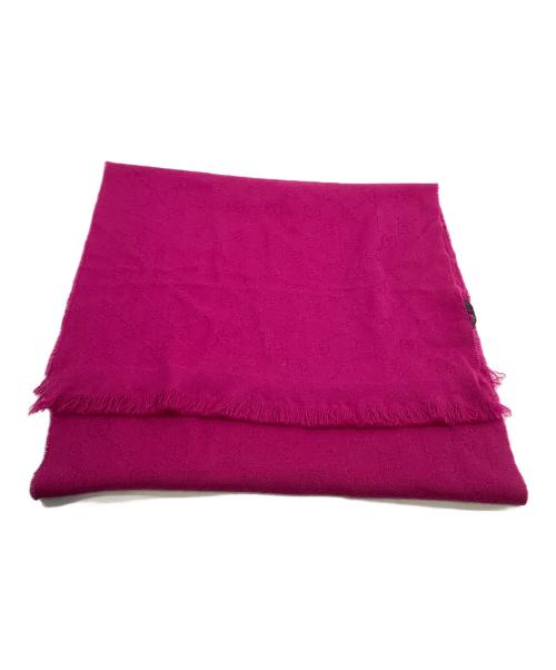 GUCCI（グッチ）GUCCI (グッチ) ストール GG パープルの古着・服飾アイテム