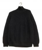 BATONERバトナ―）の古着「厚手ニット　シグネチャータートルネックニット」｜ブラック