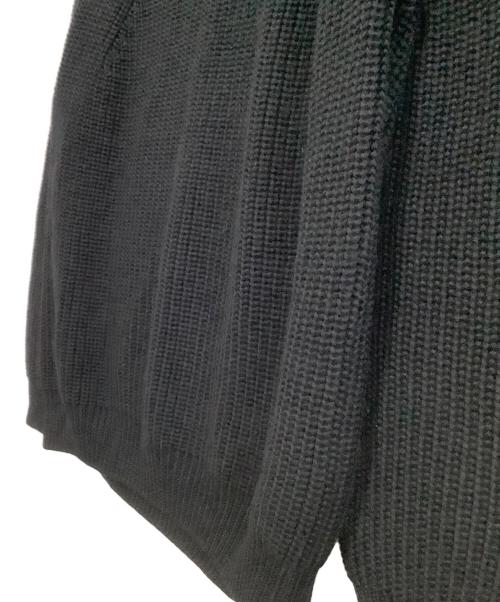BATONER（バトナ―）BATONER (バトナ―) 厚手ニット　シグネチャータートルネックニット ブラック サイズ:2の古着・服飾アイテム