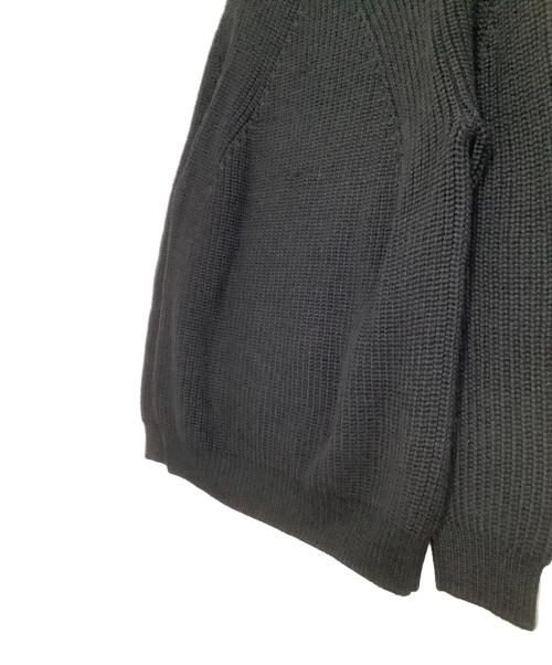 BATONER（バトナ―）BATONER (バトナ―) 厚手ニット　シグネチャータートルネックニット ブラック サイズ:2の古着・服飾アイテム