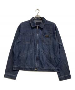 中古・古着通販】PRADA (プラダ) トライアングルプレート シャンブレー