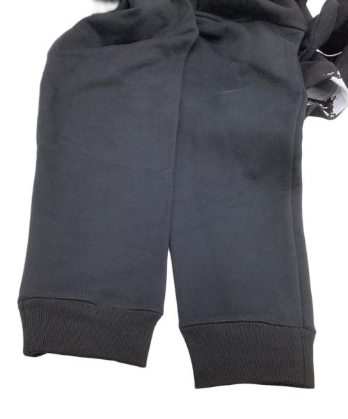 Maison Margiela（メゾンマルジェラ）Maison Margiela (メゾンマルジェラ) プルオーバーパーカー　DIAGONAL PAINT EFFECT HOODIE　20AW ブラック×ホワイト サイズ:46の古着・服飾アイテム