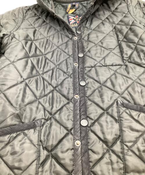 LAVENHAM（ラベンハム）LAVENHAM (ラベンハム) キルティングジャケット ブラック サイズ:38の古着・服飾アイテム