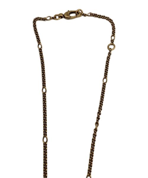 GUCCI（グッチ）GUCCI (グッチ) ライオンヘッドネックレス ゴールドカラーの古着・服飾アイテム
