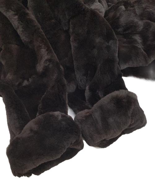 SAGA MINK（サガミンク）SAGA MINK (サガミンク) ファーコート ブラウン サイズ:表記なしの古着・服飾アイテム