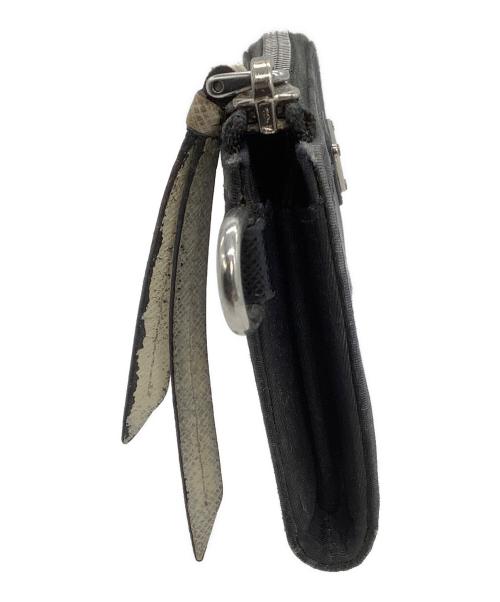 PRADA（プラダ）PRADA (プラダ) コインケース カモフラージュ柄 グレーの古着・服飾アイテム