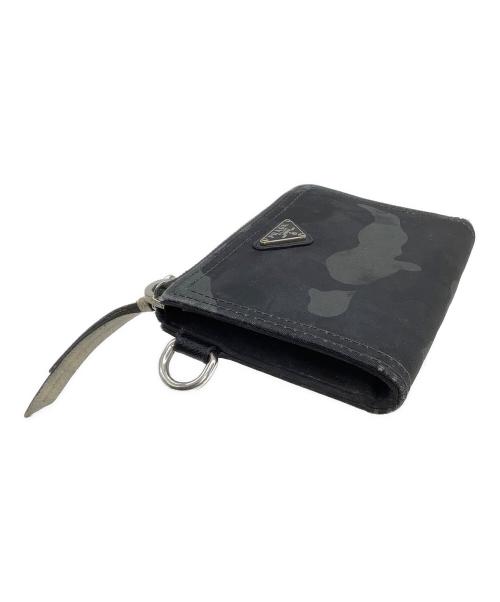 PRADA（プラダ）PRADA (プラダ) コインケース カモフラージュ柄 グレーの古着・服飾アイテム
