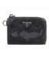 PRADA（プラダ）の古着「コインケース カモフラージュ柄」｜グレー
