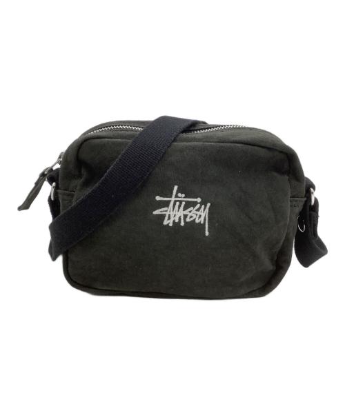 stussy（ステューシー）stussy (ステューシー) ショルダーポーチ グレーの古着・服飾アイテム
