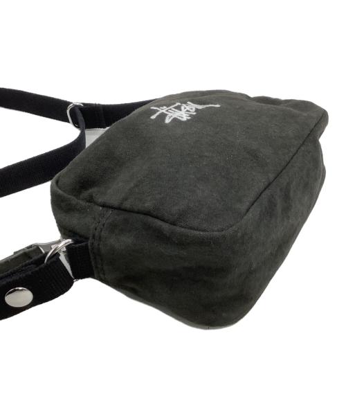 stussy（ステューシー）stussy (ステューシー) ショルダーポーチ グレーの古着・服飾アイテム