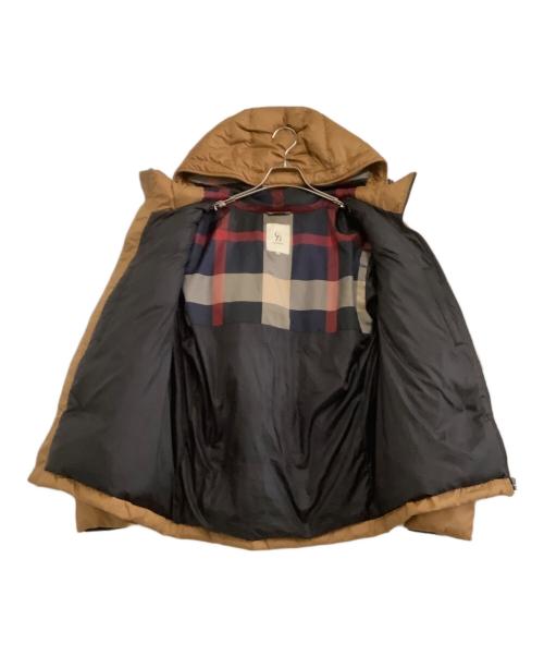 BLACK LABEL CRESTBRIDGE（ブラックレーベル クレストブリッジ）BLACK LABEL CRESTBRIDGE (ブラックレーベル クレストブリッジ) ダウンジャケット ブラウン サイズ:3の古着・服飾アイテム