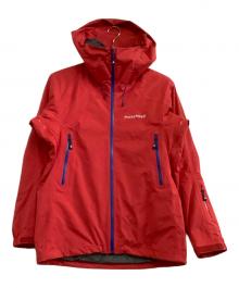 mont-bell（モンベル）の古着「ストームパーカー」｜レッド