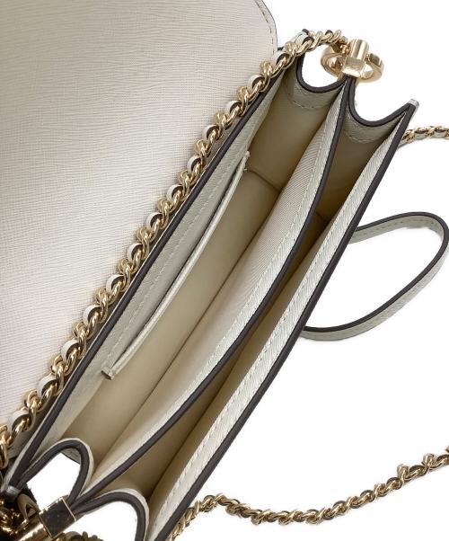 TORY BURCH（トリーバーチ）TORY BURCH (トリーバーチ) チェーンショルダーバッグ ロビンソンコンバーチブル ホワイトの古着・服飾アイテム