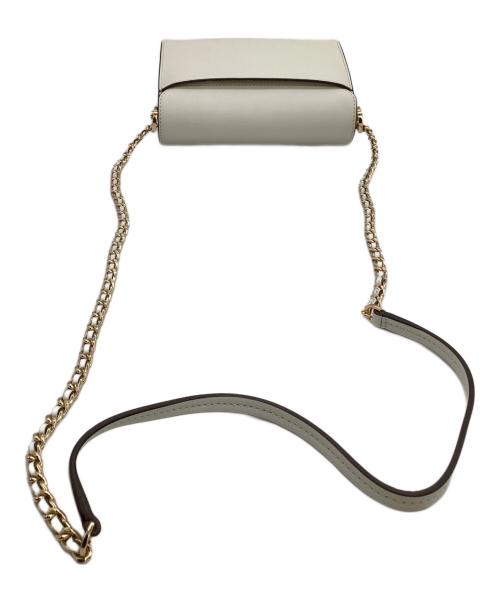 TORY BURCH（トリーバーチ）TORY BURCH (トリーバーチ) チェーンショルダーバッグ ロビンソンコンバーチブル ホワイトの古着・服飾アイテム