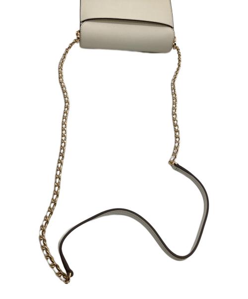 TORY BURCH（トリーバーチ）TORY BURCH (トリーバーチ) チェーンショルダーバッグ ロビンソンコンバーチブル ホワイトの古着・服飾アイテム