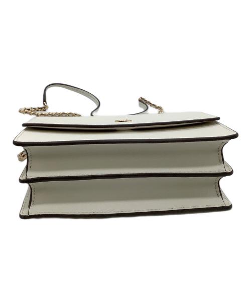 TORY BURCH（トリーバーチ）TORY BURCH (トリーバーチ) チェーンショルダーバッグ ロビンソンコンバーチブル ホワイトの古着・服飾アイテム