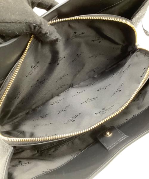 Kate Spade（ケイトスペード）Kate Spade (ケイトスペード) ケイラーラージショルダーバック ブラックの古着・服飾アイテム