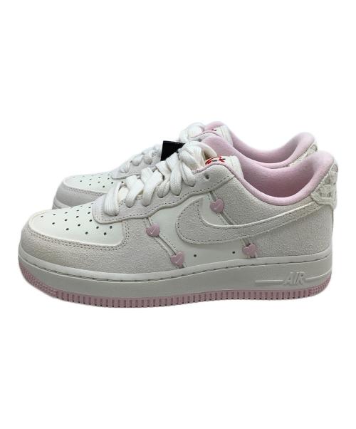 NIKE（ナイキ）NIKE (ナイキ) ローカットスニーカー　AIR FORCE 1 '07 LX ホワイト×ピンク サイズ:23.5の古着・服飾アイテム