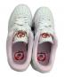 中古・古着 NIKE (ナイキ) ローカットスニーカー　AIR FORCE 1 '07 LX ホワイト×ピンク サイズ:23.5：12000円