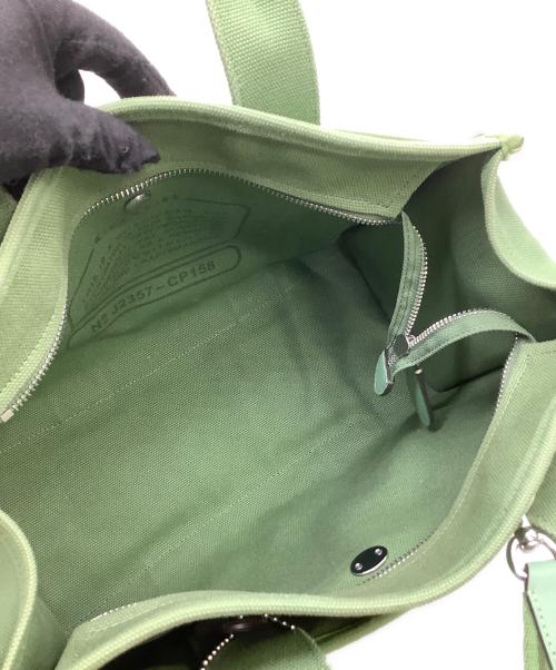 COACH（コーチ）COACH (コーチ) 2WAYバッグ カーゴトート グリーンの古着・服飾アイテム