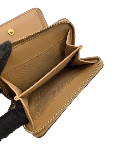 COACH（コーチ）COACH (コーチ) DISNEY (ディズニー) ラウンドファスナー財布 ビルフォールド ウォレット / ミッキー＆フレンズ ブラウンの古着・服飾アイテム