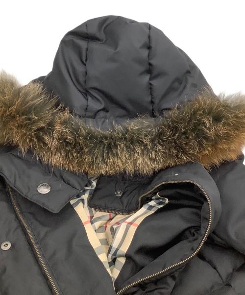 BURBERRY LONDON（バーバリーロンドン）BURBERRY LONDON (バーバリーロンドン) ダウンコート ブラック サイズ:9の古着・服飾アイテム