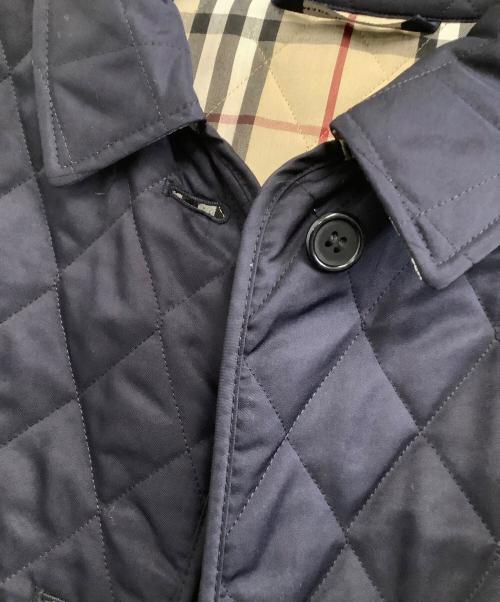 BURBERRY LONDON（バーバリーロンドン）BURBERRY LONDON (バーバリーロンドン) キルティングコート ネイビー サイズ:不明の古着・服飾アイテム