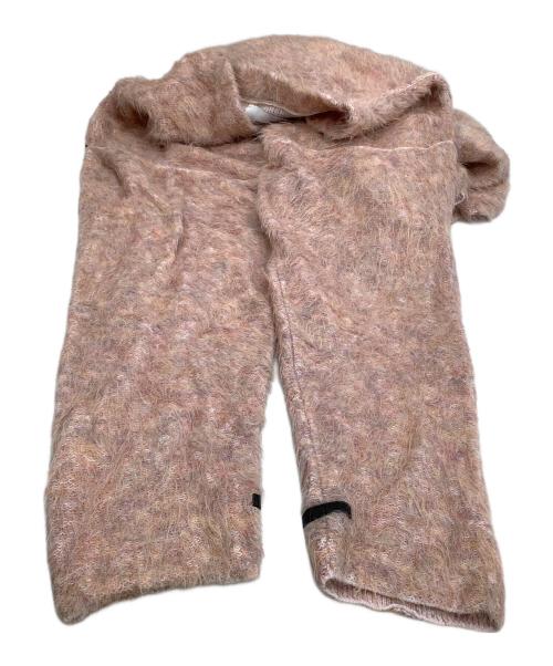 THE INOUE BROTHERS（イノウエブラザーズ）THE INOUE BROTHERS (イノウエブラザーズ) ニットカーディガン　KNIT7-3-SURI-COTTON-CARDIGAN ピンク サイズ:Mの古着・服飾アイテム