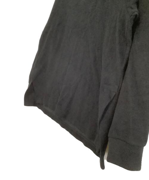 ONE GRAVITY（ワングラヴィティ）ONE GRAVITY (ワングラヴィティ) ウールリバージャージーモックネックプルオーバー ブラック サイズ:Mの古着・服飾アイテム