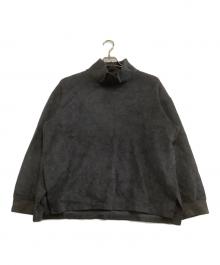 ONE GRAVITY（ワングラヴィティ）の古着「ウールリバージャージーモックネックプルオーバー」｜グレー