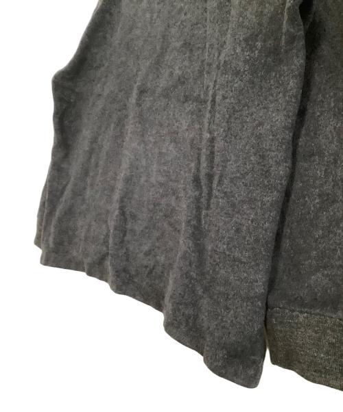 ONE GRAVITY（ワングラヴィティ）ONE GRAVITY (ワングラヴィティ) ウールリバージャージーモックネックプルオーバー グレー サイズ:Mの古着・服飾アイテム