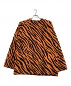 BALENCIAGAバレンシアガ）の古着「厚手ニット」｜オレンジ×ブラック