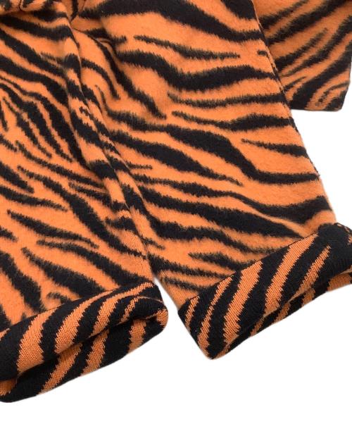 BALENCIAGA（バレンシアガ）BALENCIAGA (バレンシアガ) 厚手ニット オレンジ×ブラック サイズ:XSの古着・服飾アイテム