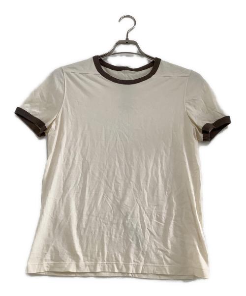RICK OWENS（リックオウエンス）RICK OWENS (リックオウエンス) ショートスリーブTシャツ アイボリー サイズ:Sの古着・服飾アイテム