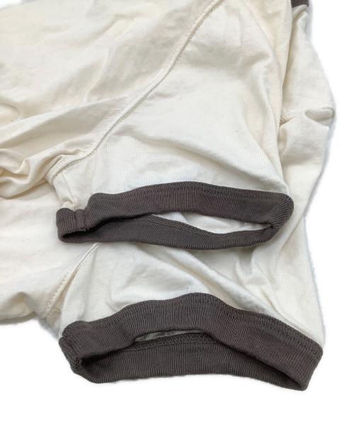 RICK OWENS（リックオウエンス）RICK OWENS (リックオウエンス) ショートスリーブTシャツ アイボリー サイズ:Sの古着・服飾アイテム