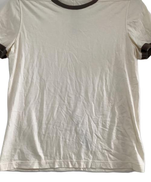 RICK OWENS（リックオウエンス）RICK OWENS (リックオウエンス) ショートスリーブTシャツ アイボリー サイズ:Sの古着・服飾アイテム