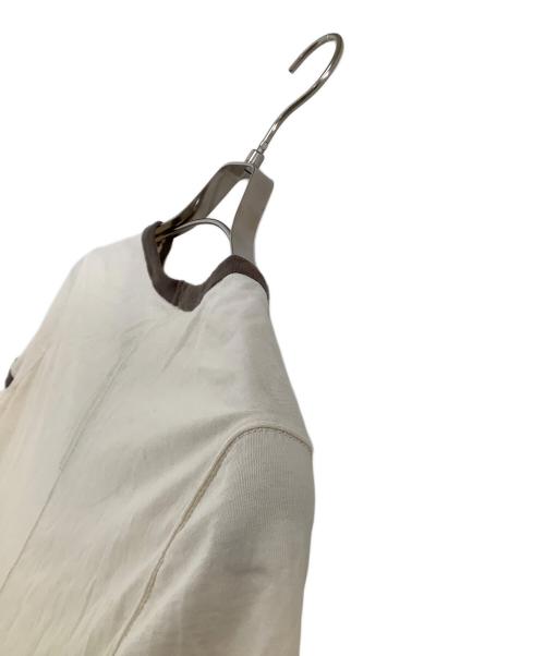 RICK OWENS（リックオウエンス）RICK OWENS (リックオウエンス) ショートスリーブTシャツ アイボリー サイズ:Sの古着・服飾アイテム