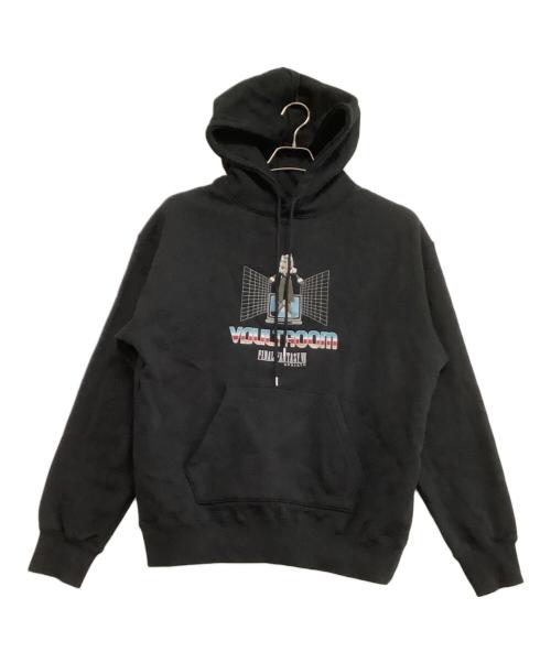 VAULTROOM（ボルトルーム）VAULTROOM (ボルトルーム) スクウェア・エニックス (スクウェア・エニックス) プルオーバーパーカー　FF ファイナルファンタジー セフィロス ブラック サイズ:Lの古着・服飾アイテム
