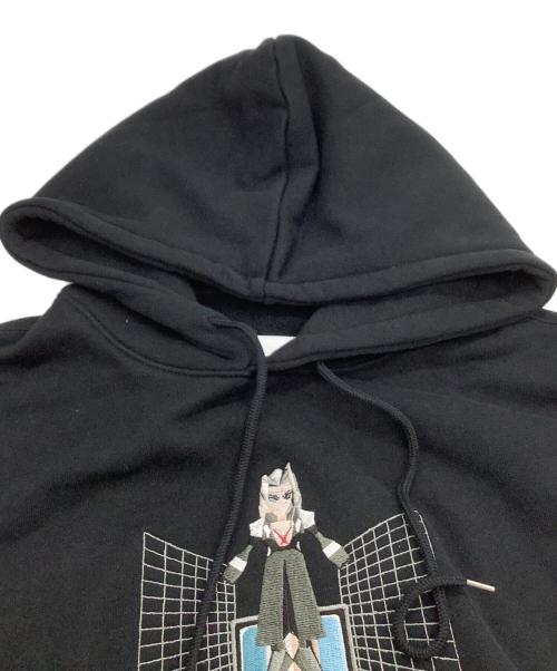 VAULTROOM（ボルトルーム）VAULTROOM (ボルトルーム) スクウェア・エニックス (スクウェア・エニックス) プルオーバーパーカー　FF ファイナルファンタジー セフィロス ブラック サイズ:Lの古着・服飾アイテム