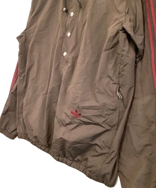 adidas Originals（アディダスオリジナル）adidas Originals (アディダスオリジナル) WALES BONNER (ウェールズボナー) ナイロンアノラックライトジャケット　NYLON ANORAK　24AW ブラウン サイズ:Mの古着・服飾アイテム