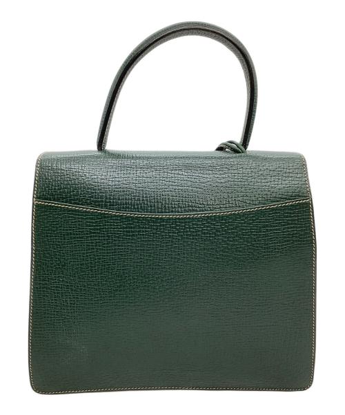 LOEWE（ロエベ）LOEWE (ロエベ) レザーショルダーバッグ　バルセロナ グリーンの古着・服飾アイテム