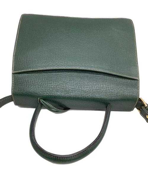 LOEWE（ロエベ）LOEWE (ロエベ) レザーショルダーバッグ　バルセロナ グリーンの古着・服飾アイテム