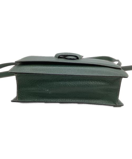 LOEWE（ロエベ）LOEWE (ロエベ) レザーショルダーバッグ　バルセロナ グリーンの古着・服飾アイテム