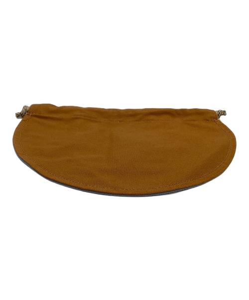 MARNI（マルニ）MARNI (マルニ) 巾着ポーチ ブルー×ブラウンの古着・服飾アイテム