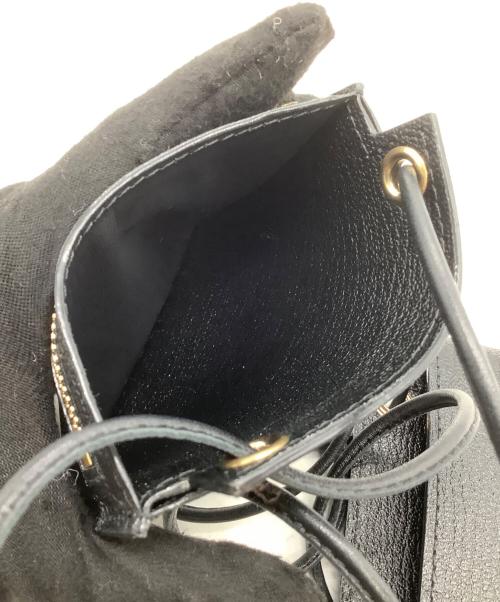 l'arcobaleno（ラルコバレーノ）l'arcobaleno (ラルコバレーノ) スマートダブルショルダーウォレット ブラックの古着・服飾アイテム