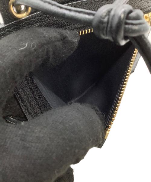 l'arcobaleno（ラルコバレーノ）l'arcobaleno (ラルコバレーノ) スマートダブルショルダーウォレット ブラックの古着・服飾アイテム