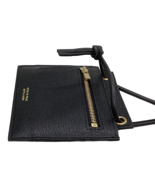 l'arcobaleno（ラルコバレーノ）l'arcobaleno (ラルコバレーノ) スマートダブルショルダーウォレット ブラックの古着・服飾アイテム