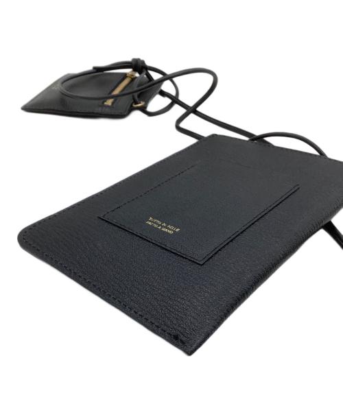 l'arcobaleno（ラルコバレーノ）l'arcobaleno (ラルコバレーノ) スマートダブルショルダーウォレット ブラックの古着・服飾アイテム