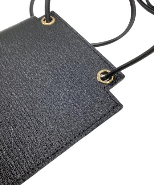 l'arcobaleno（ラルコバレーノ）l'arcobaleno (ラルコバレーノ) スマートダブルショルダーウォレット ブラックの古着・服飾アイテム